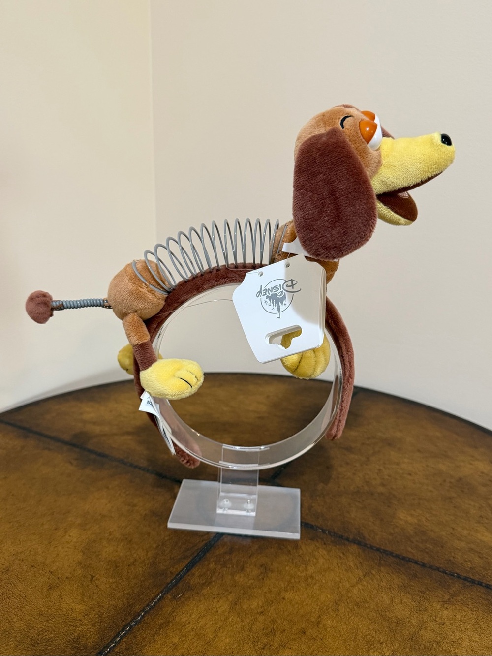 NEW ADORABLE DISNEY PARKS SLINKY DOG TOY STORY MINNIE MICKEY EARS HEADBAND